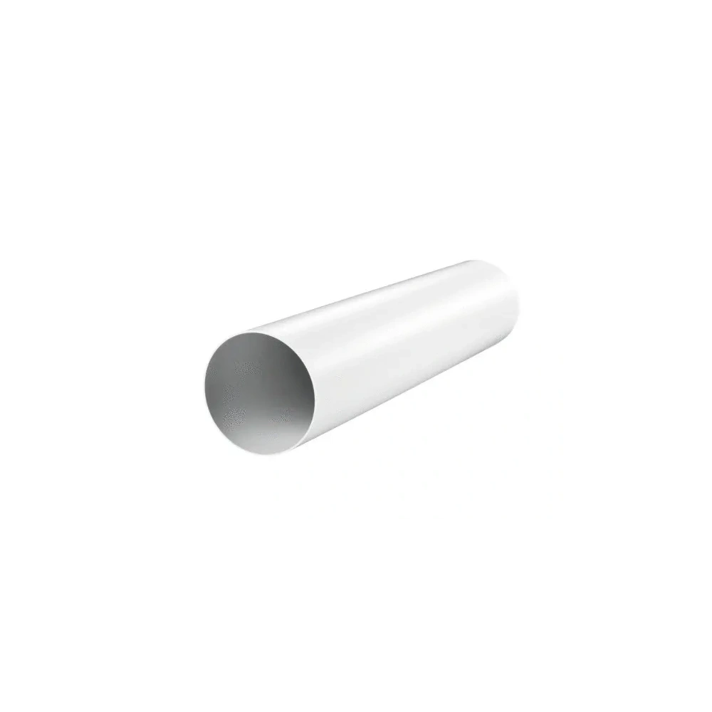 125MM-ES PVC MŰANYAG LÉGTECHNIKAI CSŐ KO125-10,1000MM HOSSZBAN