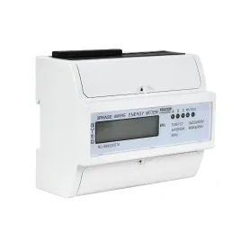 3 FÁZISÚ DIGITÁLIS FOGYASZTÁSMÉRŐ 7MOD. 3X10(100A) 3X230V/400V TRACON TVOF37