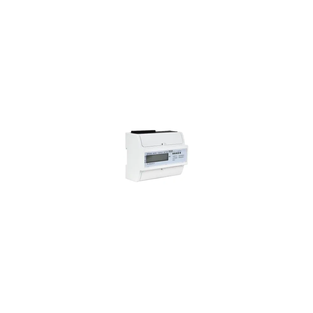 3 FÁZISÚ DIGITÁLIS FOGYASZTÁSMÉRŐ 7MOD. 3X10(100A) 3X230V/400V TRACON TVOF37