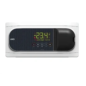 AKO 16523P 5 RELÉS DIGITÁLIS TERMOSZTÁT/HŐFOKSZABÁLYZÓ KAMRAVEZÉRLŐ KISMEGSZAKÍTÓVAL 1 FÁZISÚ