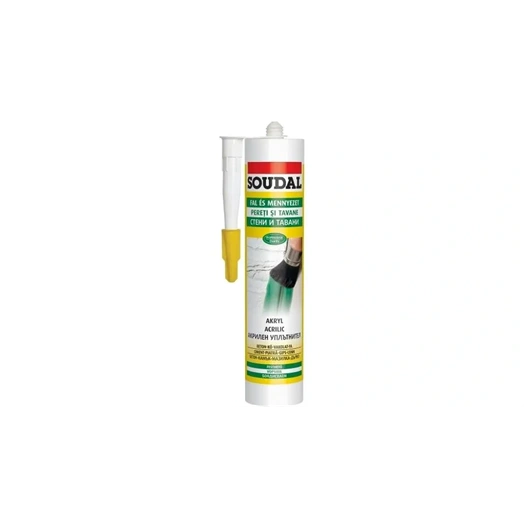 AKRIL PASZTA SOUDAL FEHÉR 280 ML (154565)