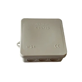 ALK-TECH KÖTŐDOBOZ 85X85X40MM SZÜRKE IP54
