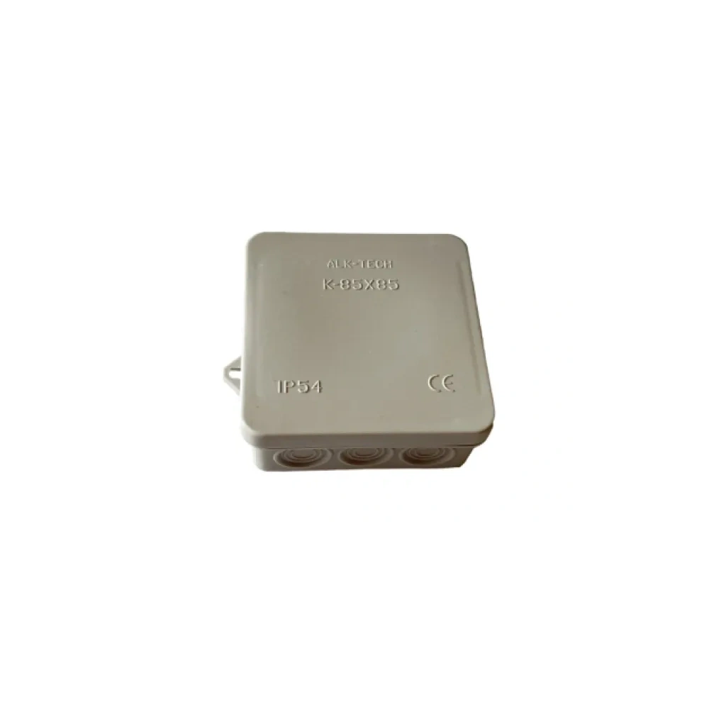 ALK-TECH KÖTŐDOBOZ 85X85X40MM SZÜRKE IP54
