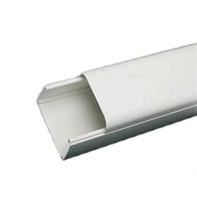 CON90 DEKORCSATORNA FEHÉR 90X65MM (EGY OLDALON ZÁRÓ CSATORNAFEDÉLLEL) 16M/KAR (9802-001-08)