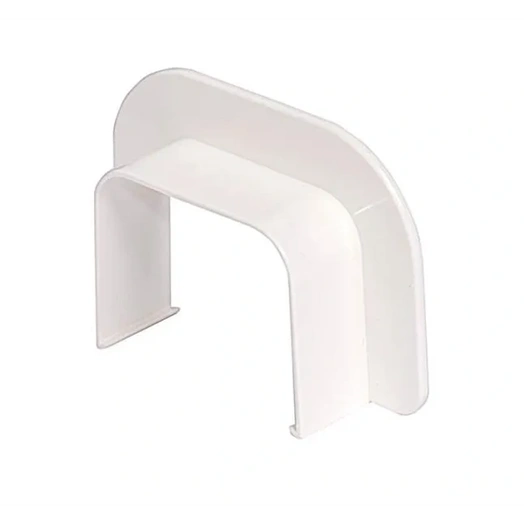 CONPAM65 DEKORCSATORNA FEHÉR 65X50 MM PEREMES FALI CSATLAKOZÓ/TAKARÓ (9801-111-08) (10db/doboz)