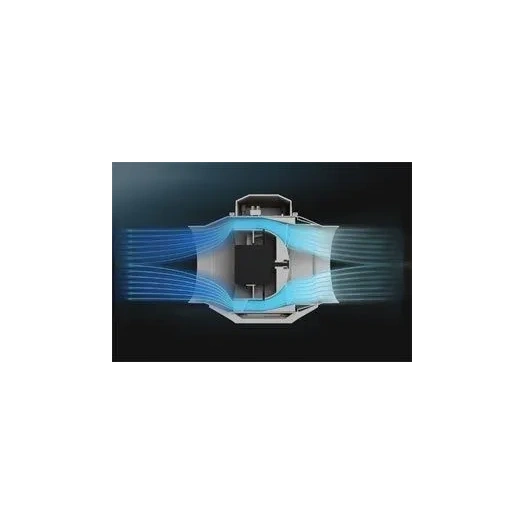 CSŐVENTILÁTOR (FÉLRADIÁLIS) TT MIX 100 MŰANYAGHÁZAS, KÉT FOKOZATÚ 187/145 M3/H