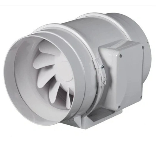 CSŐVENTILÁTOR (FÉLRADIÁLIS) TT MIX 125 MŰANYAGHÁZAS, KÉT FOKOZATÚ 280 M3/H