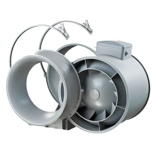 CSŐVENTILÁTOR (FÉLRADIÁLIS) TT PRO 200 MŰANYAGHÁZAS, KÉT FOKOZATÚ 830/1040 M3/H