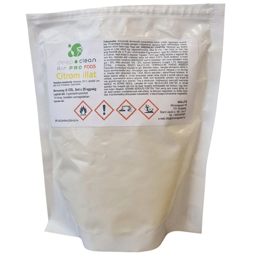 DEEP CLEAN AIR PRO PODS KLÍMABERENDEZÉS TISZTÍTÓ KAPSZULA 5ML CITROM