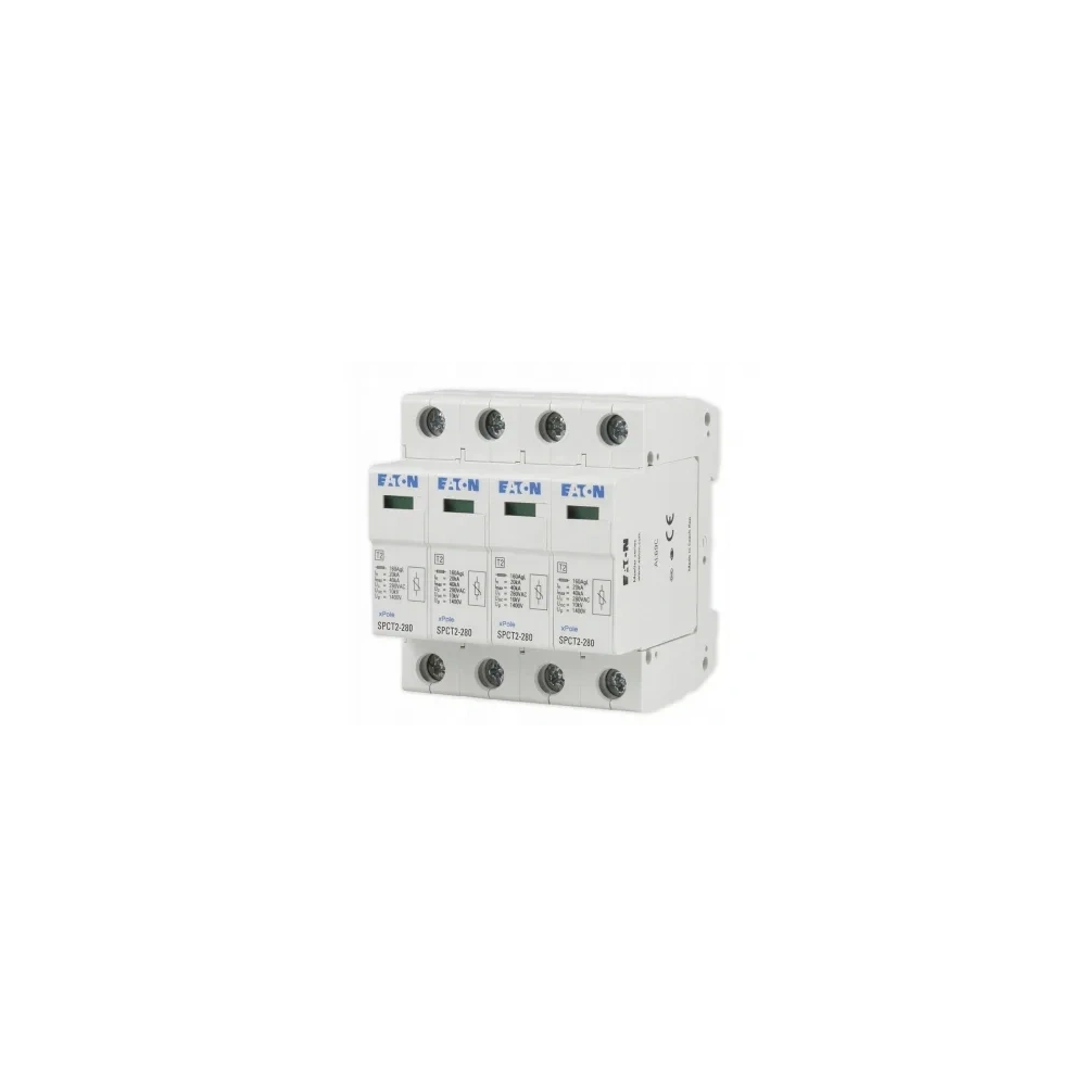 EATON SPCT2-280/4 4P. 20KA 167596 TÚLFESZÜLTSÉG LEVEZETŐ