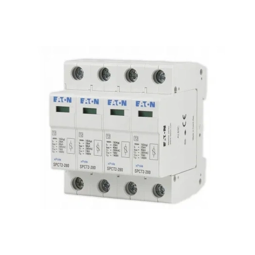 EATON SPCT2-280/4 4P. 20KA 167596 TÚLFESZÜLTSÉG LEVEZETŐ