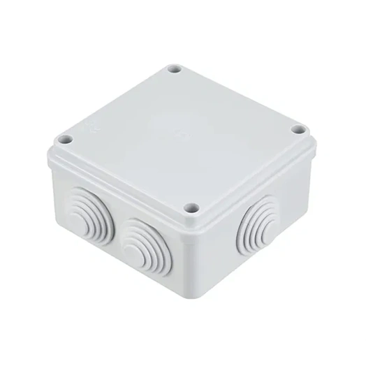ELETTROCANALI (EC400C4) 100X100X50 FALON KÍVÜLI GUMIBEVEZETŐS KÖTŐDOBOZ