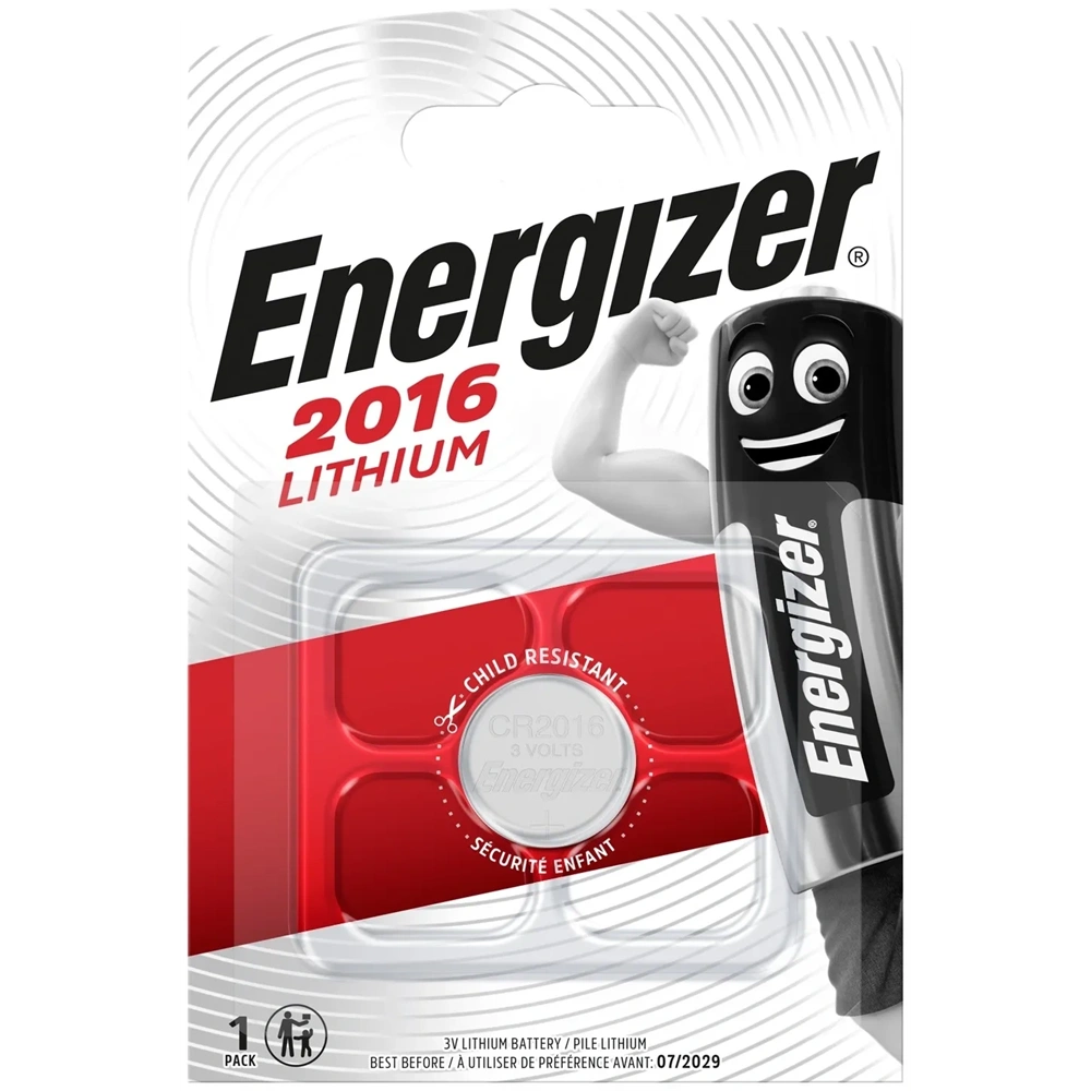ENERGIZER GOMBELEM LÍTIUM CR2016 B1 (EGCR2016)