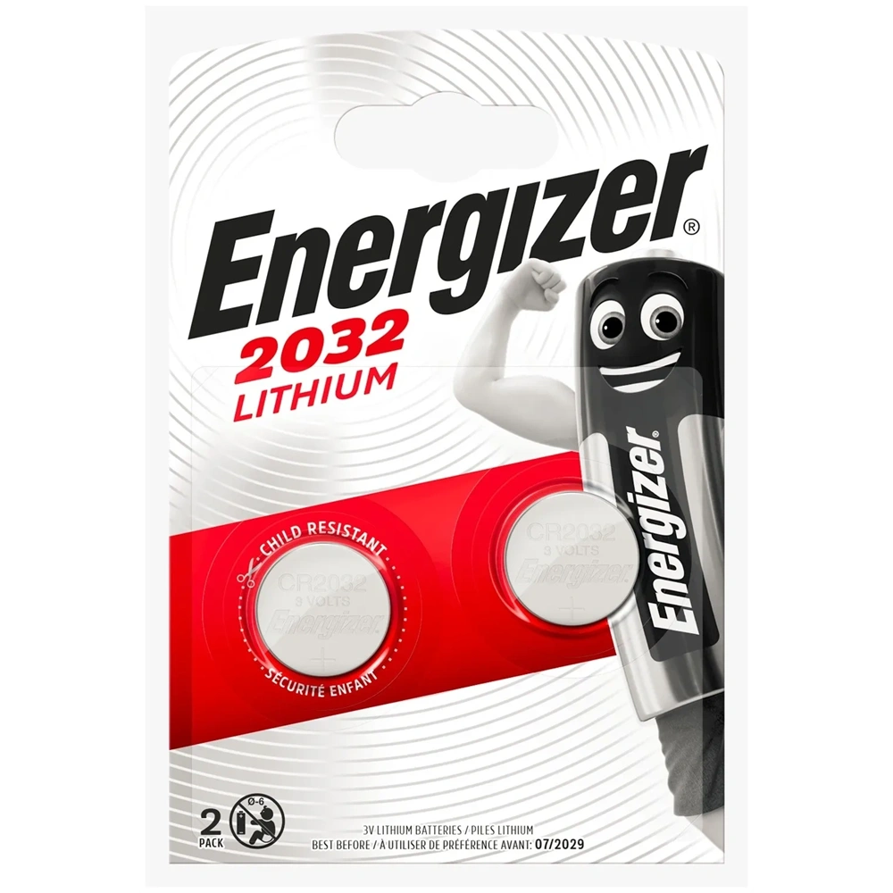 ENERGIZER GOMBELEM LÍTIUM CR2032 B2 (2DB/CSOMAG)