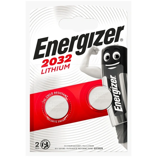 ENERGIZER GOMBELEM LÍTIUM CR2032 B2 (2DB/CSOMAG)