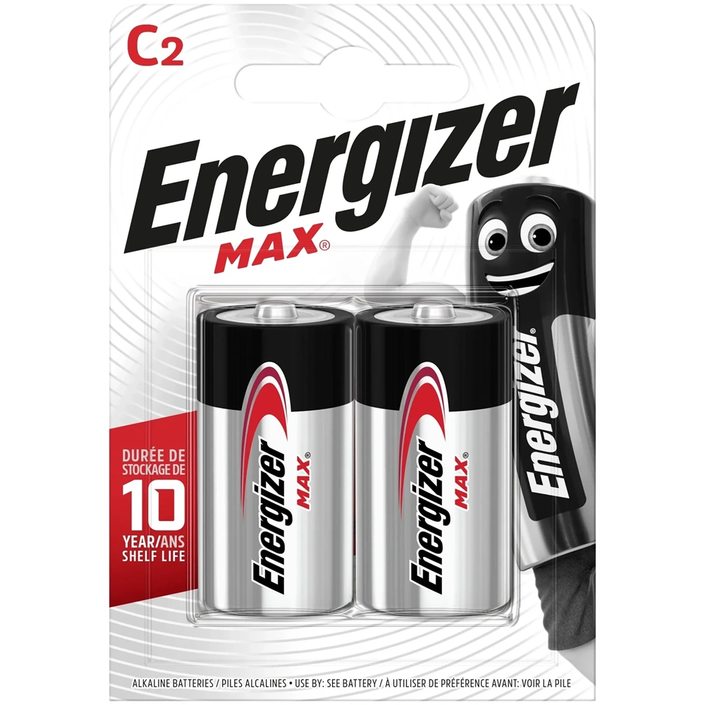 ENERGIZER MAX ALKÁLI BABY ELEM C B2 (2DB/CSOMAG) (EMC)