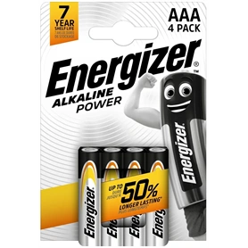 ENERGIZER POWER ALKÁLI MIKRO ELEM AAA B4 (4DB/CSOMAG) (EPAAA)