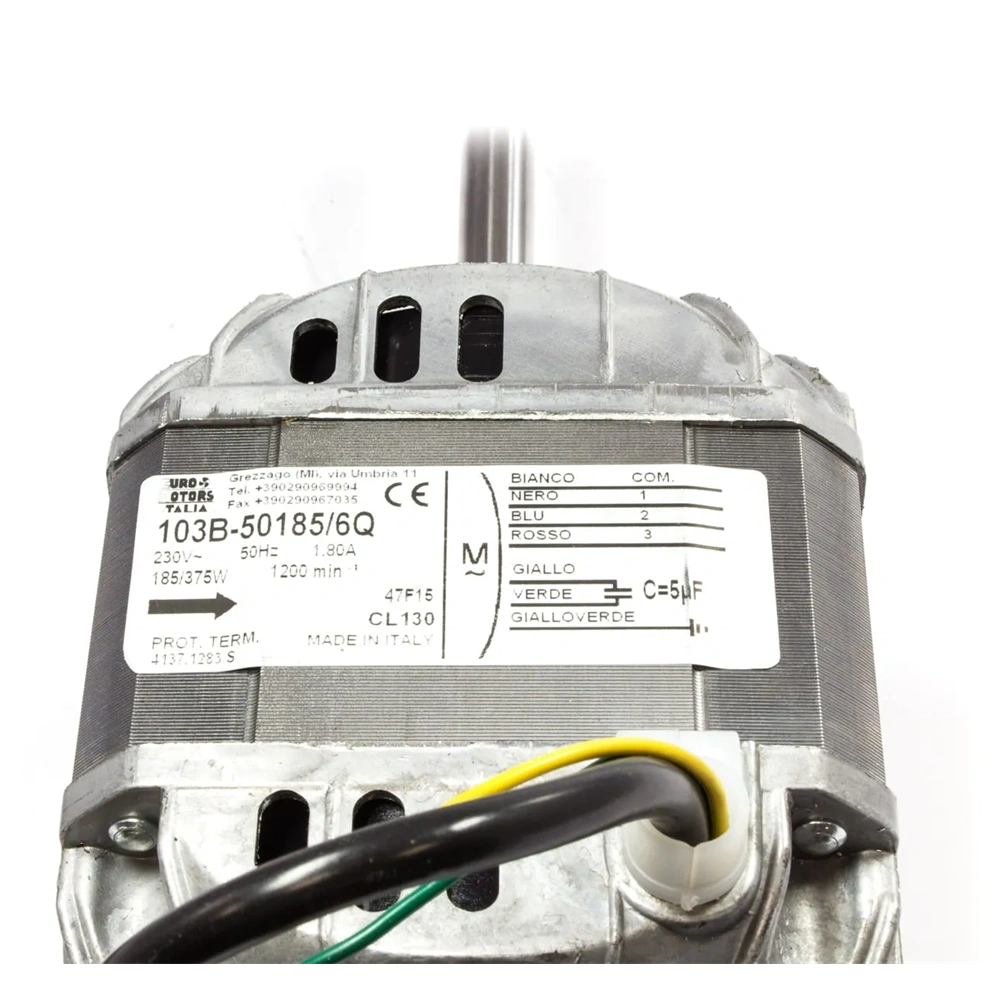 FAN COIL MOTOR 103B-50185/6Q 185W B/A 3 VEL. DUPLA TENGELYES (MTF805RF)