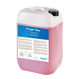FRIOGEL® NEO FAGYÁLLÓ KONCENTRÁTUM, MONOPROPILÉN GLIKOL+SZERVES KORROZIÓGÁTLÓK 20 L ÉLELMISZERIPARI!