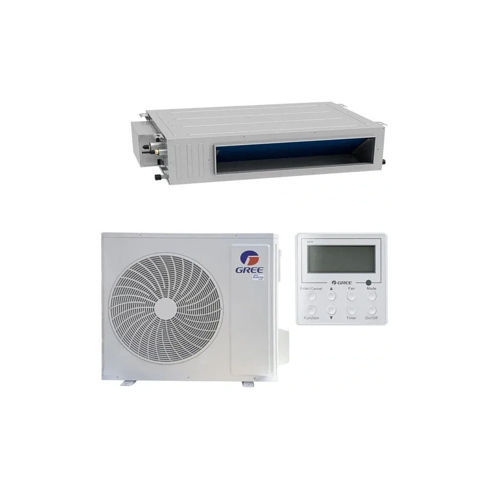 GREE GUD125PHS1/A-S + GUD125W1/NHA-S LÉGCSATORNÁS KLÍMA SZETT (UM6) 12,1kW