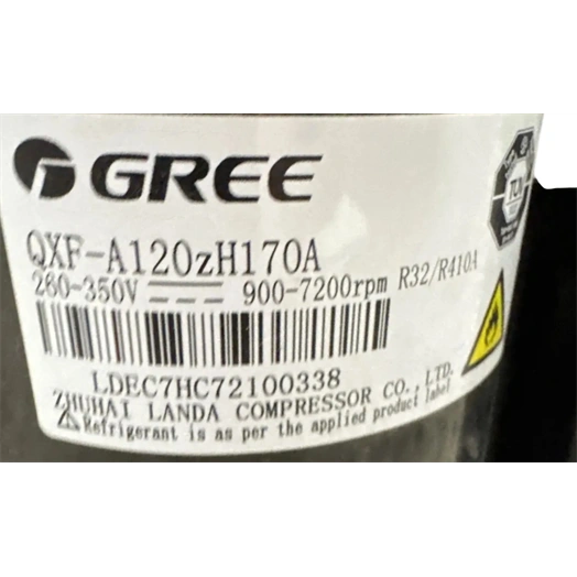 GREE KLÍMA KOMPRESSZOR QXF-A120ZH170A R32/R410A , 009001060655