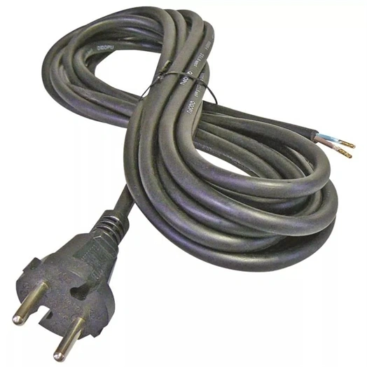 GUMIKÁBEL / NEOPRÉN ÖNTÖTT DUGVILLÁVAL (180°-OS) 2X1 MM 3 FM S03030N