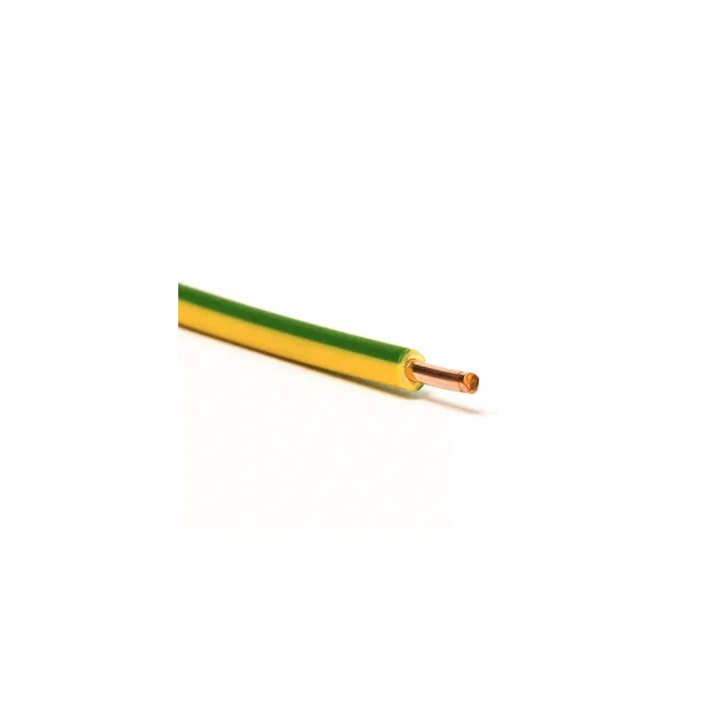 H07V-U (MCU) 1X2,5 MM2 ZÖLD/SÁRGA VEZETÉK