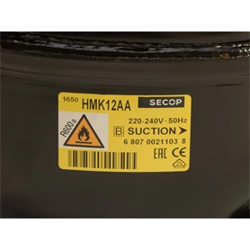 KOMPRESSZOR ACC/CUBIGEL HMK12AA R600A LBP (11,2 CCM) (CMP633AC,CMP633DF)