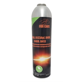 HŰTŐKÖZEG HELYETTESÍTŐ AUTÓKLÍMA TÖLTÉSÉHEZ FRIGOSTAR (R134A, R1234YF) 370G