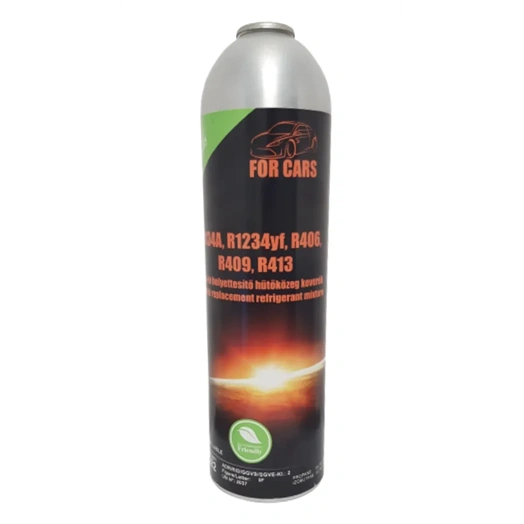 HŰTŐKÖZEG HELYETTESÍTŐ AUTÓKLÍMA TÖLTÉSÉHEZ FRIGOSTAR (R134A, R1234YF) 370G