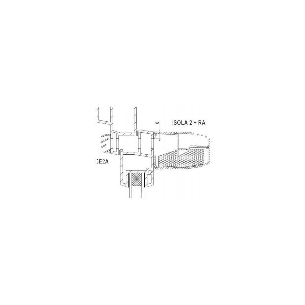 ISOLA HY 2-30 M3/ÓRA NYÍLÁSZÁRÓBA ÉPÍTHETŐ HUZATKORLÁTOZÓS, ZAJCSILLAPÍTOTT LÉGBEERESZTŐ (FEHÉR)