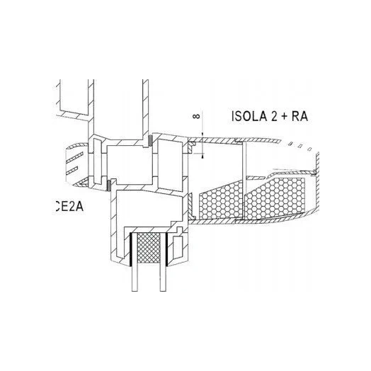 ISOLA HY 2-30 M3/ÓRA NYÍLÁSZÁRÓBA ÉPÍTHETŐ HUZATKORLÁTOZÓS, ZAJCSILLAPÍTOTT LÉGBEERESZTŐ (FEHÉR)