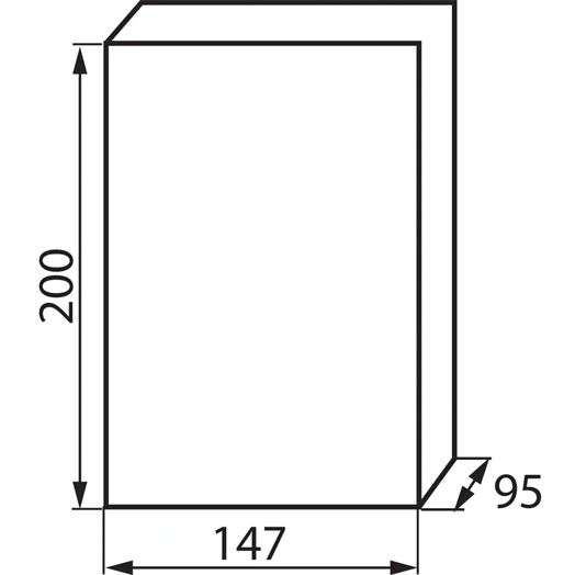 KANLUX IDEAL DB ELOSZTÓDOBOZ DB106S 1X6P/SMD