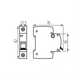 KANLUX IDEAL KISMEGSZAKÍTÓ, 1P KMB6-C32/1 (23160)