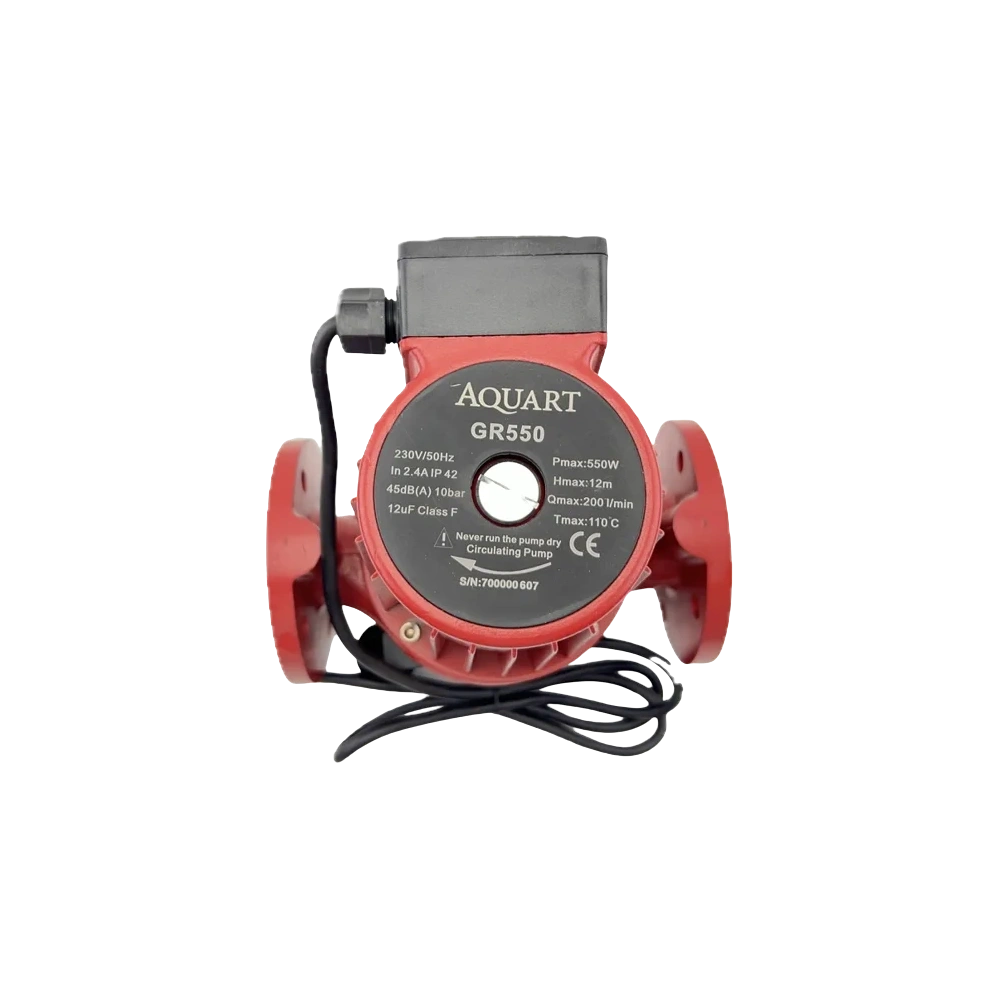 KERINGETŐ SZIVATTYÚ ALKATRÉSZ BRH AQUART GR550, 2" CSATL. KARIMÁVAL, 225MM/12M/200L/PERC 550W/230V