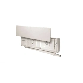 KLÍMABOX CYBERCON DUAL DOBOZ KÉTOLDALI CSEPPVÍZ ELVEZETŐVEL 390 X 110 X 50 MM ( CSEPPVíZBOX) (SZERELŐDOBOZ) (KONDENZVÍZ)