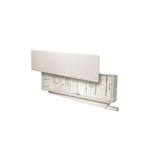 KLÍMABOX CYBERCON DUAL DOBOZ KÉTOLDALI CSEPPVÍZ ELVEZETŐVEL 390 X 110 X 50 MM ( CSEPPVíZBOX) (SZERELŐDOBOZ) (KONDENZVÍZ)