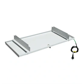 KLÍMA KÜLTÉRI CSEPPTÁLCA BEÉPÍTETT FŰTŐKÁBELLEL, TERMOSZTÁTTAL/HŐFOKSZABÁLYZÓVAL 980X390 MM (SCD300065)