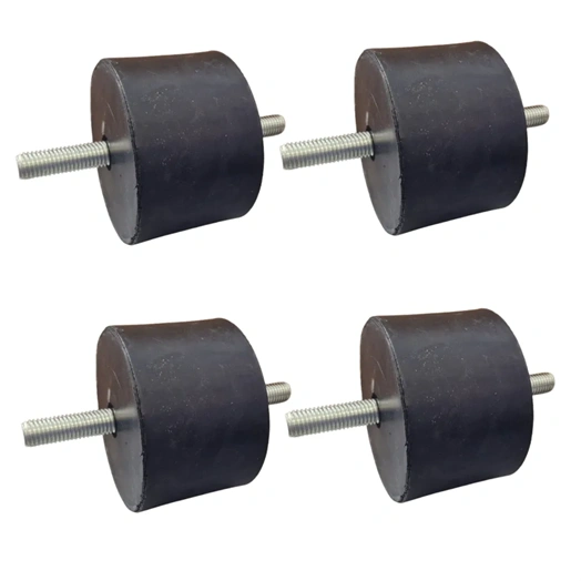 KLÍMA KÜLTÉRI REZGÉSCSILLAPÍTÓ GUMIBAK - TECNOSYSTEMI S125 125X80 M18 240KG ÖSSZTEHERBÍRÁS 4DB/CSOMAG (SCC500025)