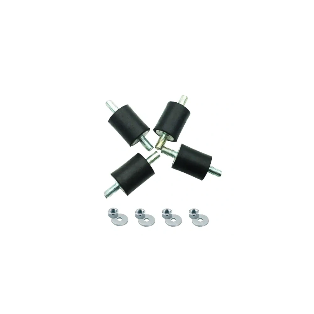 KLÍMA KÜLTÉRI REZGÉSCSILLAPÍTÓ GUMIBAK - TECNOSYSTEMI S60 - 160KG ÖSSZTEHERBÍRÁS 60X50 M10 4DB/CSOMAG (SCC500021)
