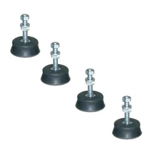 KLÍMA KÜLTÉRI REZGÉSCSILLAPÍTÓ GUMIBAK - TECNOSYSTEMI T1 - 180 KG ÖSSZTEHERBÍRÁS  4 DB/CSOMAG (11100074)