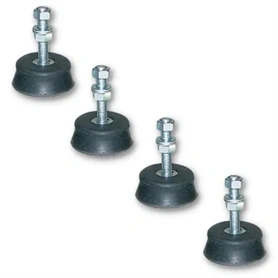 KLÍMA KÜLTÉRI REZGÉSCSILLAPÍTÓ GUMIBAK - TECNOSYSTEMI T2 - 150 KG ÖSSZTEHERBÍRÁS 4 DB/CSOMAG (11100075)