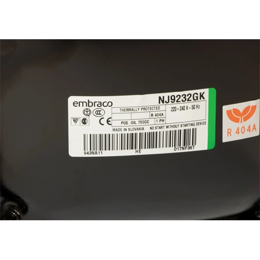 KOMPRESSZOR ASPERA NJ9232GK R404A MBP (26,11 CCM) (CMP464EB)
