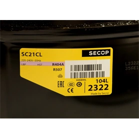 KOMPRESSZOR DANFOSS SC21CLX R404A LBP (20,95 CCM) (CMP404DF)