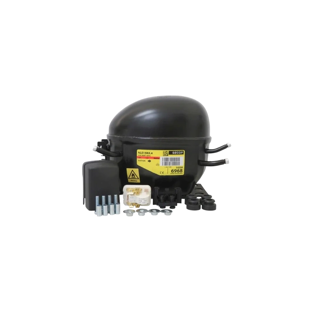 KOMPRESSZOR DANFOSS / SECOP NLE15KK.4 R600A LBP (14,65 CCM) (CMP673DF)