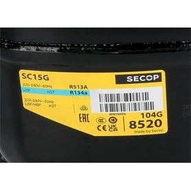 KOMPRESSZOR DANFOSS / SECOP SC15G R134A HLBP (15,28 CCM) (CMP152DF)
