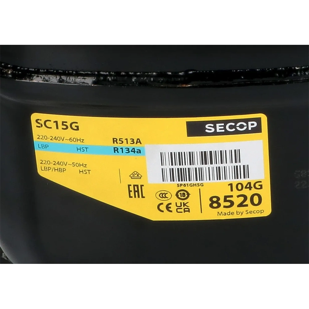 KOMPRESSZOR DANFOSS / SECOP SC15G R134A HLBP (15,28 CCM) (CMP152DF)