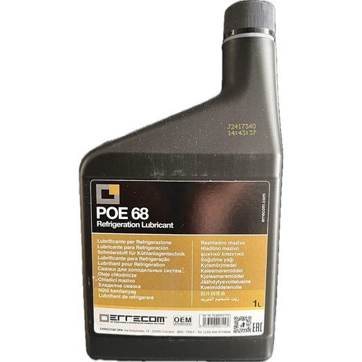 KOMPRESSZOR OLAJ ERRECOM POE68 MAGAS TART. (ÉSZTER) 1 LITER (OL6016.K.P2)