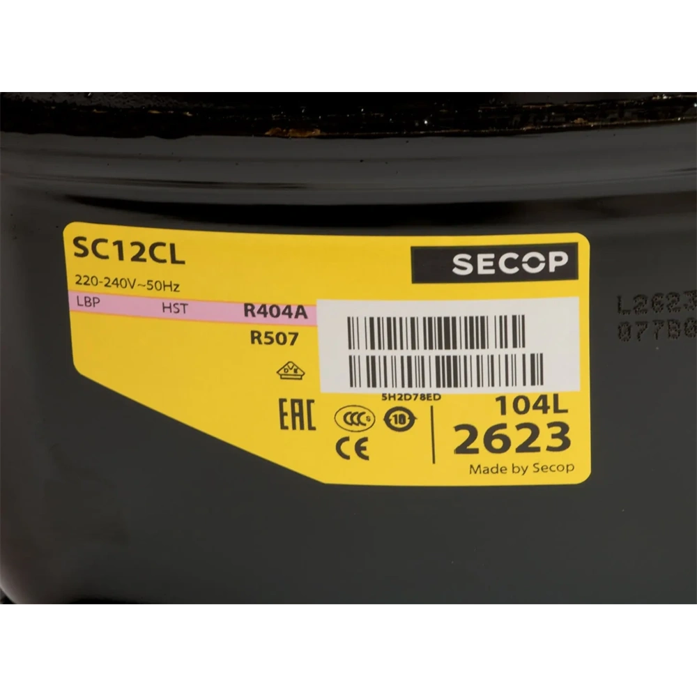 KOMPRESSZOR SECOP / DANFOSS SC12CL R404A LBP (12,87 CCM) (CMP401DF)