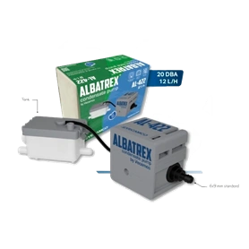 KONDENZVÍZ SZIVATTYÚ ALBATREX MINI PUMPA 12L/H 21 DBA SZÜRKE (AL-422)